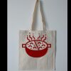 Budget Calico Tote Bag Thumbnail