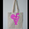 Budget Calico Tote Bag Thumbnail