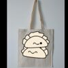 Budget Calico Tote Bag Thumbnail