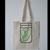 Budget Calico Tote Bag Thumbnail