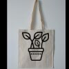 Budget Calico Tote Bag Thumbnail