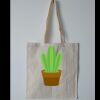 Budget Calico Tote Bag Thumbnail