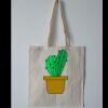 Budget Calico Tote Bag Thumbnail