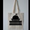 Budget Calico Tote Bag Thumbnail