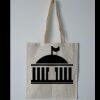 Budget Calico Tote Bag Thumbnail