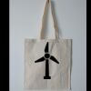 Budget Calico Tote Bag Thumbnail