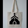 Budget Calico Tote Bag Thumbnail