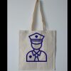 Budget Calico Tote Bag Thumbnail