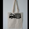 Budget Calico Tote Bag Thumbnail