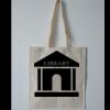 Budget Calico Tote Bag Thumbnail