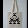 Budget Calico Tote Bag Thumbnail