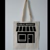 Budget Calico Tote Bag Thumbnail