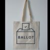 Budget Calico Tote Bag Thumbnail