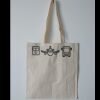 Budget Calico Tote Bag Thumbnail