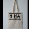 Budget Calico Tote Bag Thumbnail