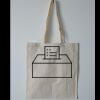 Budget Calico Tote Bag Thumbnail