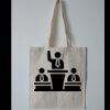 Budget Calico Tote Bag Thumbnail