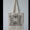 Budget Calico Tote Bag Thumbnail