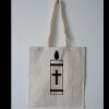 Budget Calico Tote Bag Thumbnail