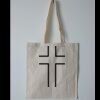 Budget Calico Tote Bag Thumbnail