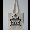 Budget Calico Tote Bag Thumbnail