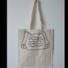 Budget Calico Tote Bag Thumbnail