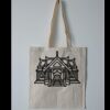 Budget Calico Tote Bag Thumbnail