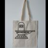 Budget Calico Tote Bag Thumbnail