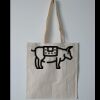 Budget Calico Tote Bag Thumbnail