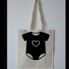 Budget Calico Tote Bag Thumbnail