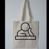Budget Calico Tote Bag Thumbnail
