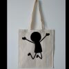 Budget Calico Tote Bag Thumbnail