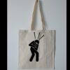 Budget Calico Tote Bag Thumbnail