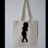 Budget Calico Tote Bag Thumbnail