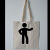 Budget Calico Tote Bag Thumbnail