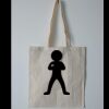 Budget Calico Tote Bag Thumbnail