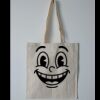 Budget Calico Tote Bag Thumbnail