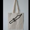 Budget Calico Tote Bag Thumbnail