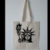 Budget Calico Tote Bag Thumbnail