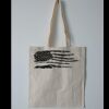 Budget Calico Tote Bag Thumbnail